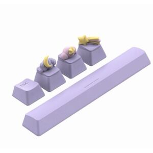 NORTH Stars And Moon Figural Key Cap 5-Pack Keyboard Accessories